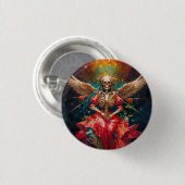 De Moeder van de Heilige Dood Verandering Ronde Button 3,2 Cm (Voorkant /achterkant)