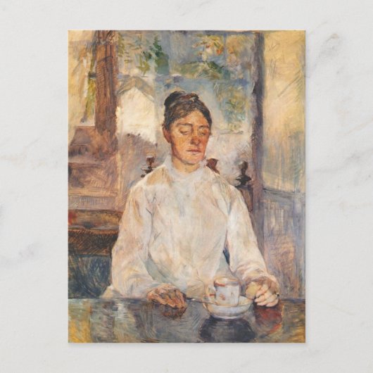 De moeder van de kunstenaar briefkaart (Voorkant)