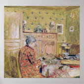 De moeder van de kunstenaar die borstvoeding geeft poster (Voorkant)