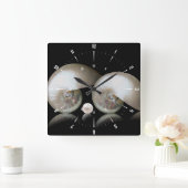 De moeder van de Parel Vierkante Klok (Huis)