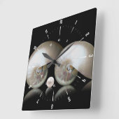 De moeder van de Parel Vierkante Klok (Hoek)