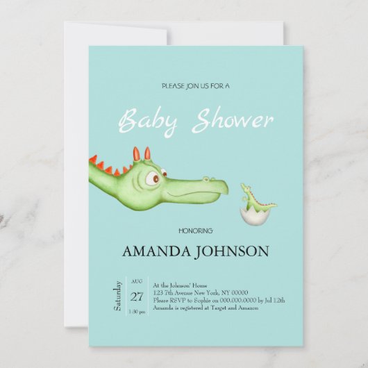 De moeder van een draak kaart (Voorkant)