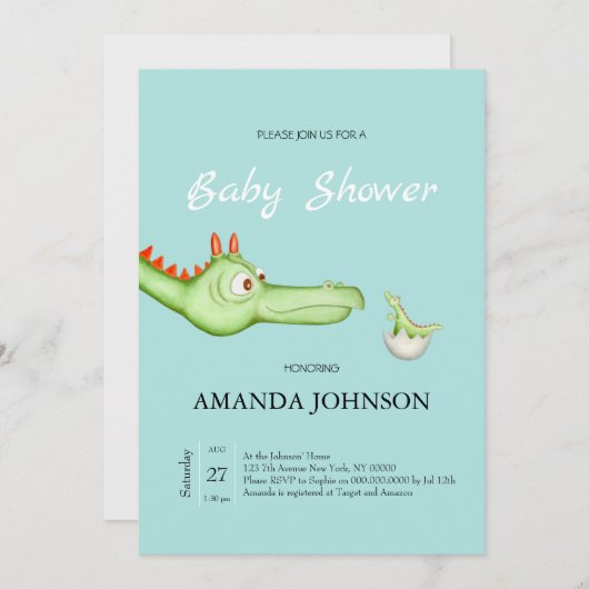 De moeder van een draak kaart (Voorkant / Achterkant)