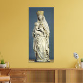 De moeder van God met de Baby Christus, 1470 Canvas Afdruk (Insitu (Woonkamer))