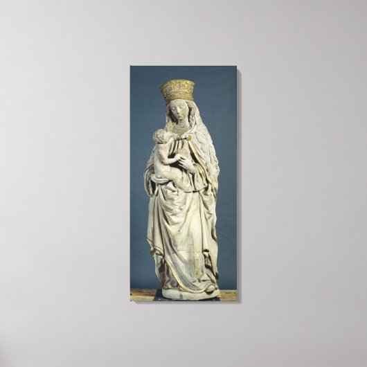 De moeder van God met de Baby Christus, 1470 Canvas Afdruk (Voorkant)
