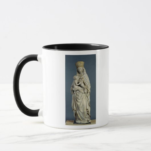 De moeder van God met de Baby Christus, 1470 Mok (Links)