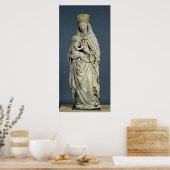 De moeder van God met de Baby Christus, 1470 Poster (Keuken)