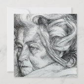 De moeder (van Umberto Boccioni) Kaart (Voorkant)