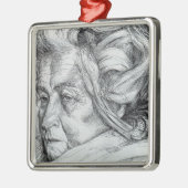 De moeder (van Umberto Boccioni) Metalen Ornament (Links)