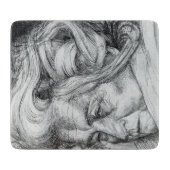 De moeder (van Umberto Boccioni) Snijplank (Voorkant)