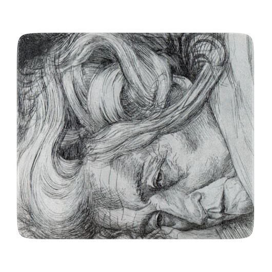 De moeder (van Umberto Boccioni) Snijplank (Voorkant)