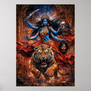 De Moeder van Verval en Vernieuwing Moeder Kali Poster