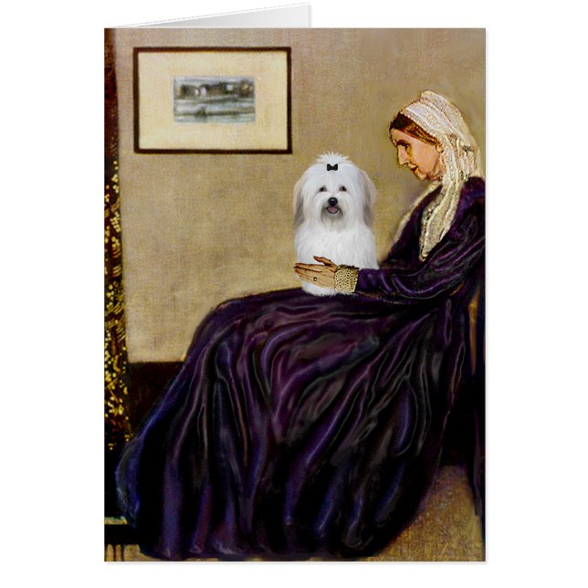 De Moeder van Whistler - Coton de Tulear 2 (Voorkant)