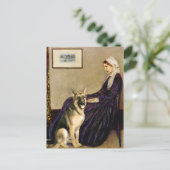 De moeder van Whistler - Duitse herder 2 Briefkaart (Staand voorkant)