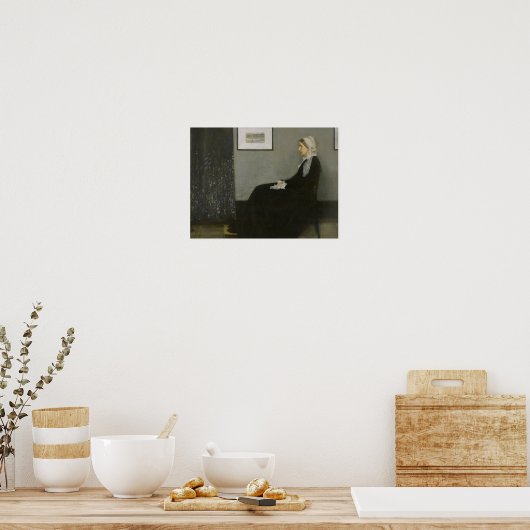 De moeder van Whistler Poster (Keuken)