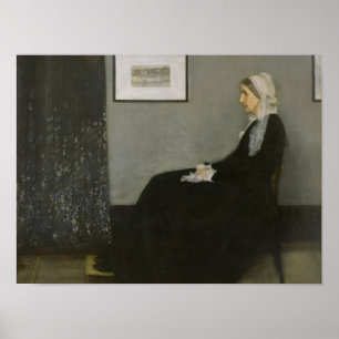 De moeder van Whistler Poster