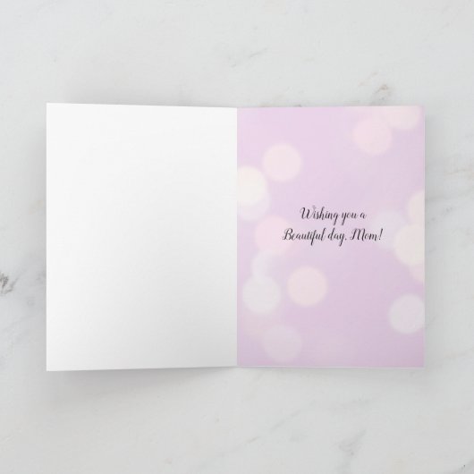 De Moederdag van de Foto van het Mamma van de hond Kaart (Binnen)