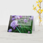 De Moederdag van de Verzen van de Bijbel van Kaart (Gele Bloem)