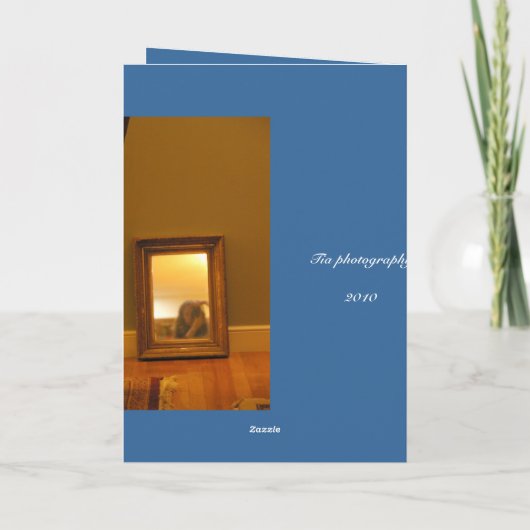 De moederdagkaart van Karen Kaart (Achterkant)