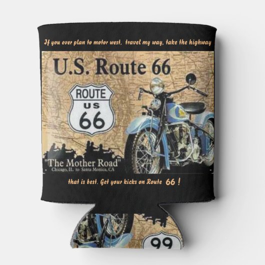 "De moederweg" Blikjeskoeler (Achterkant)