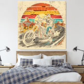 De Moederweg Canvas Afdruk (Insitu (Slaapkamer))