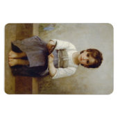 "De moeilijke les" William Bouguereau Magnet Magneet (Horizontaal)