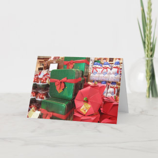 De Moeilijke situatie van de Chocolade van Feestdagen Kaart