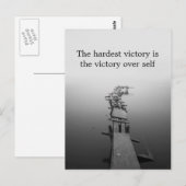 De moeilijkste overwinning briefkaart (Voorkant / Achterkant)
