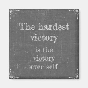 De moeilijkste overwinning magneet