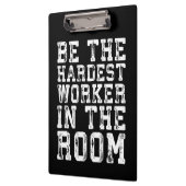 De moeilijkste werker in de zaal - Inspirerend Klembord (Links)