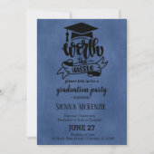 De moeite waard - Blauw Kaart (Voorkant)