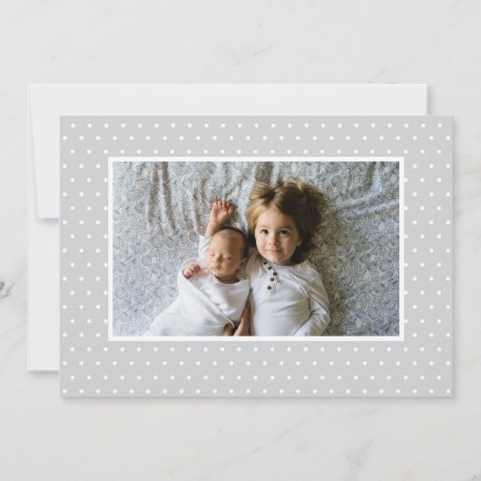 De moeite waard om te wachten Foto Geboorteaankond Aankondiging (Achterkant)