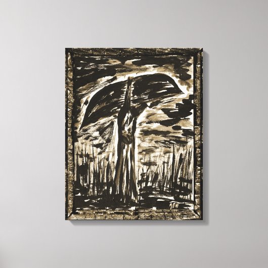 De moeras canvas afdruk (Voorkant)