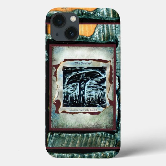 De moeras Case-Mate iPhone case (Achterkant)
