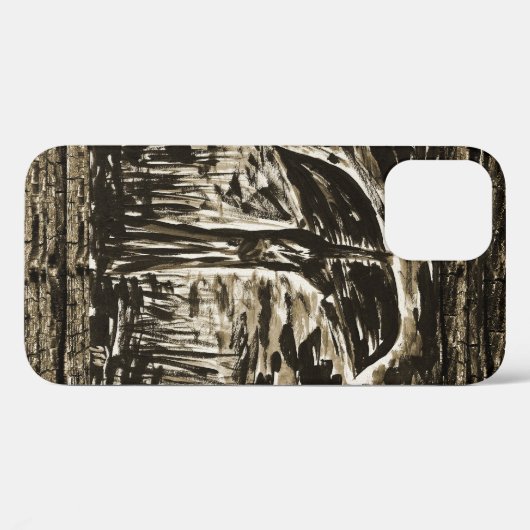 De moeras Case-Mate iPhone case (Achterkant (horizontaal))