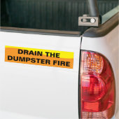 DE MOERAS DROOGLEGgen Bumpersticker (Op Truck)