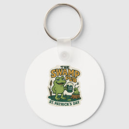 De Moeras Pub Kikker St.Patrick's Dag Sleutelhanger