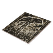 De moeras tegeltje (Zijkant)