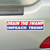 De moeras tekenen bumpersticker (Op auto)
