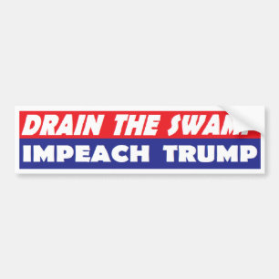 De moeras tekenen bumpersticker