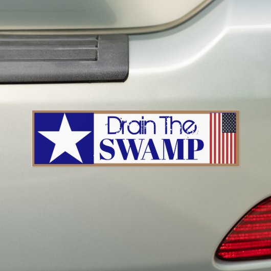 De moeras tekenen bumpersticker (Op auto)