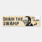 De moeras tekenen bumpersticker (Voorkant)