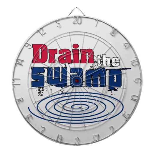 De moeras tekenen dartbord (Voorkant)