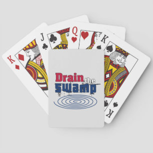De moeras tekenen pokerkaarten