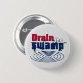 De moeras tekenen ronde button 5,7 cm (Voorkant /achterkant)