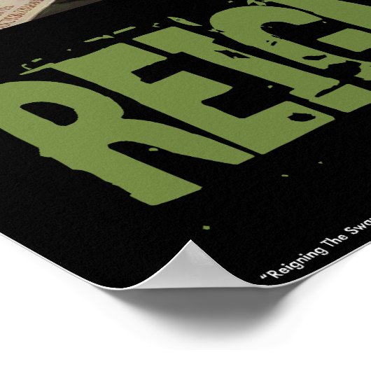 De moeras uitstralen poster (Hoek)