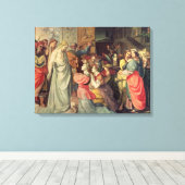 De moerasmaagd canvas afdruk (Insitu (Houten vloer))