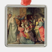 De moerasmaagd metalen ornament (Voorkant)