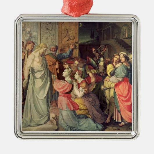 De moerasmaagd metalen ornament (Voorkant)