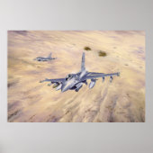 De moerasoxes van David Poole Print (Voorkant)